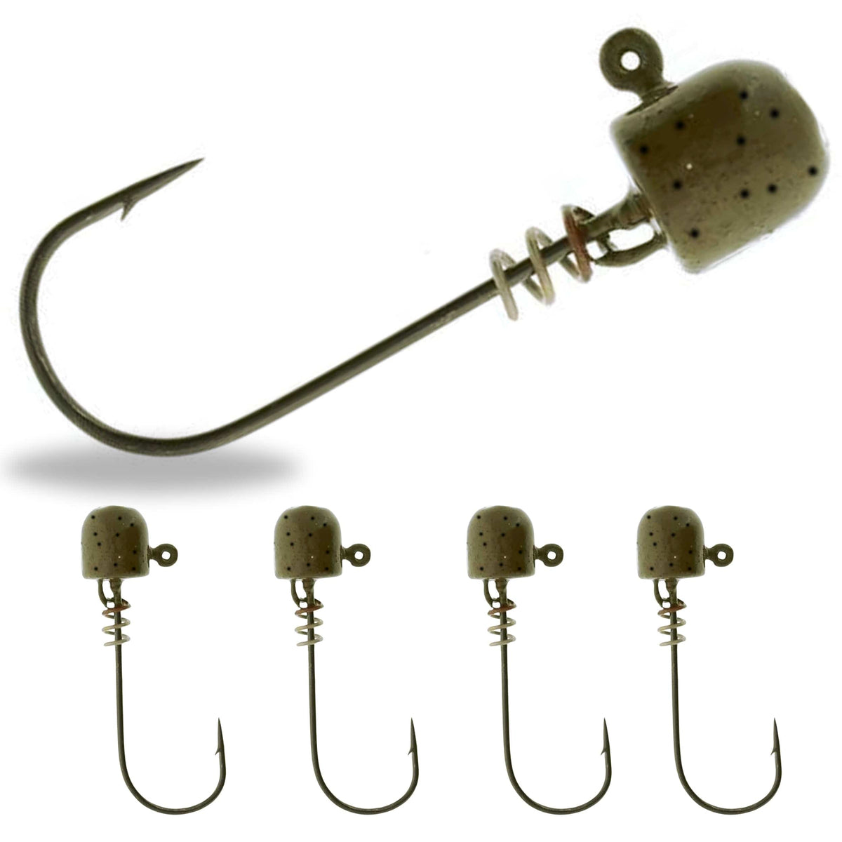 Jig Head Reaction Tackle Tungsten Screw Lock Jig Heads (5-Pack) Reaction Tackle Tungsten Screw Lock Jig Heads – Pescador Fishing Supply