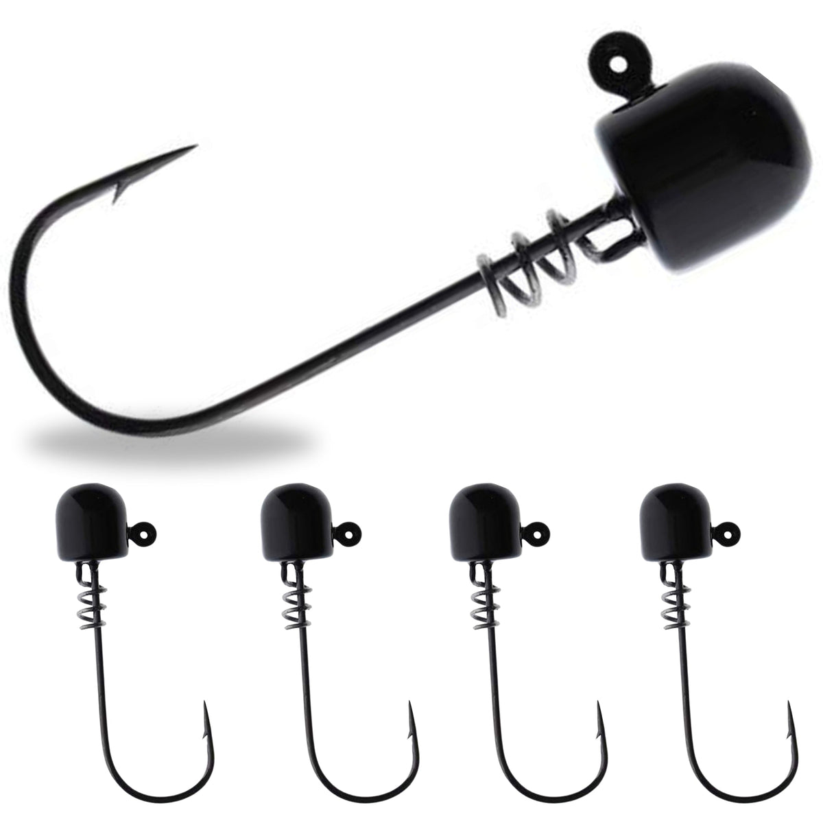 Jig Head Reaction Tackle Tungsten Screw Lock Jig Heads (5-Pack) Reaction Tackle Tungsten Screw Lock Jig Heads – Pescador Fishing Supply