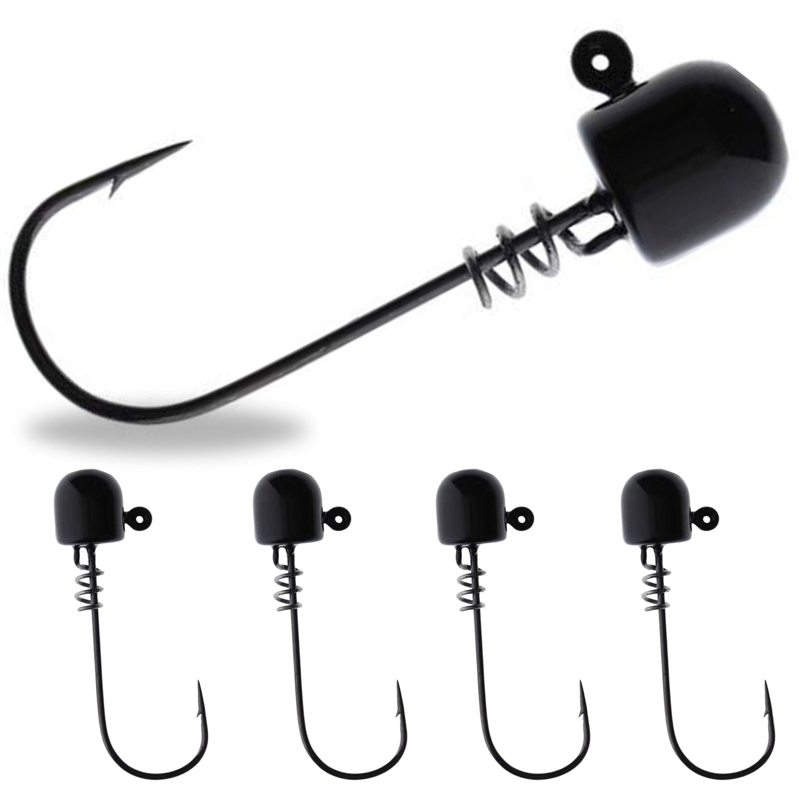 Jig Head Reaction Tackle Tungsten Screw Lock Jig Heads (5-Pack) Reaction Tackle Tungsten Screw Lock Jig Heads – Pescador Fishing Supply