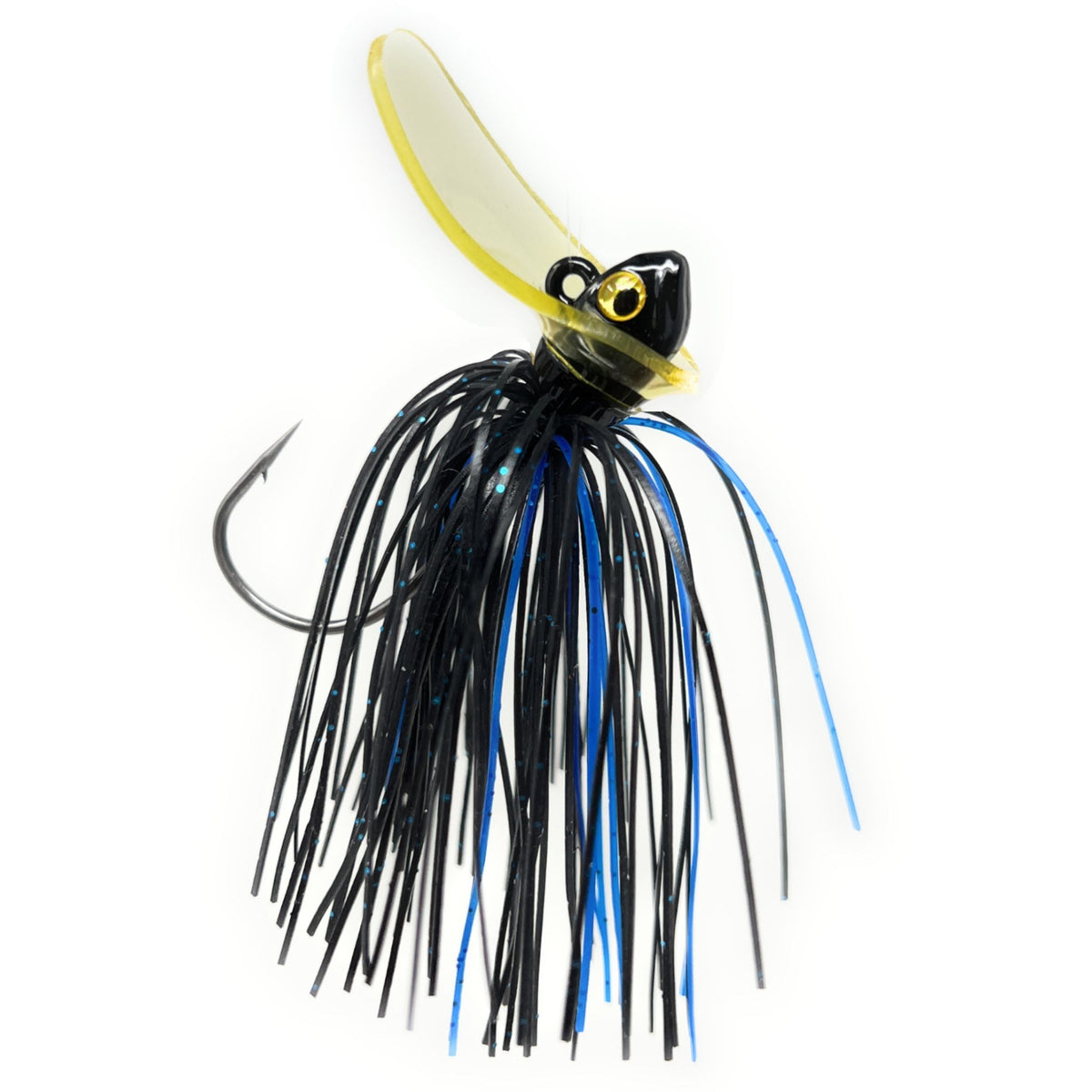 Fishing Lures Reaction Tackle Tungsten Scrounger Jigs Black/ Blue / 3/8 oz (2-Pack) Reaction Tackle Tungsten Scrounger Jigs – Pescador Fishing Supply