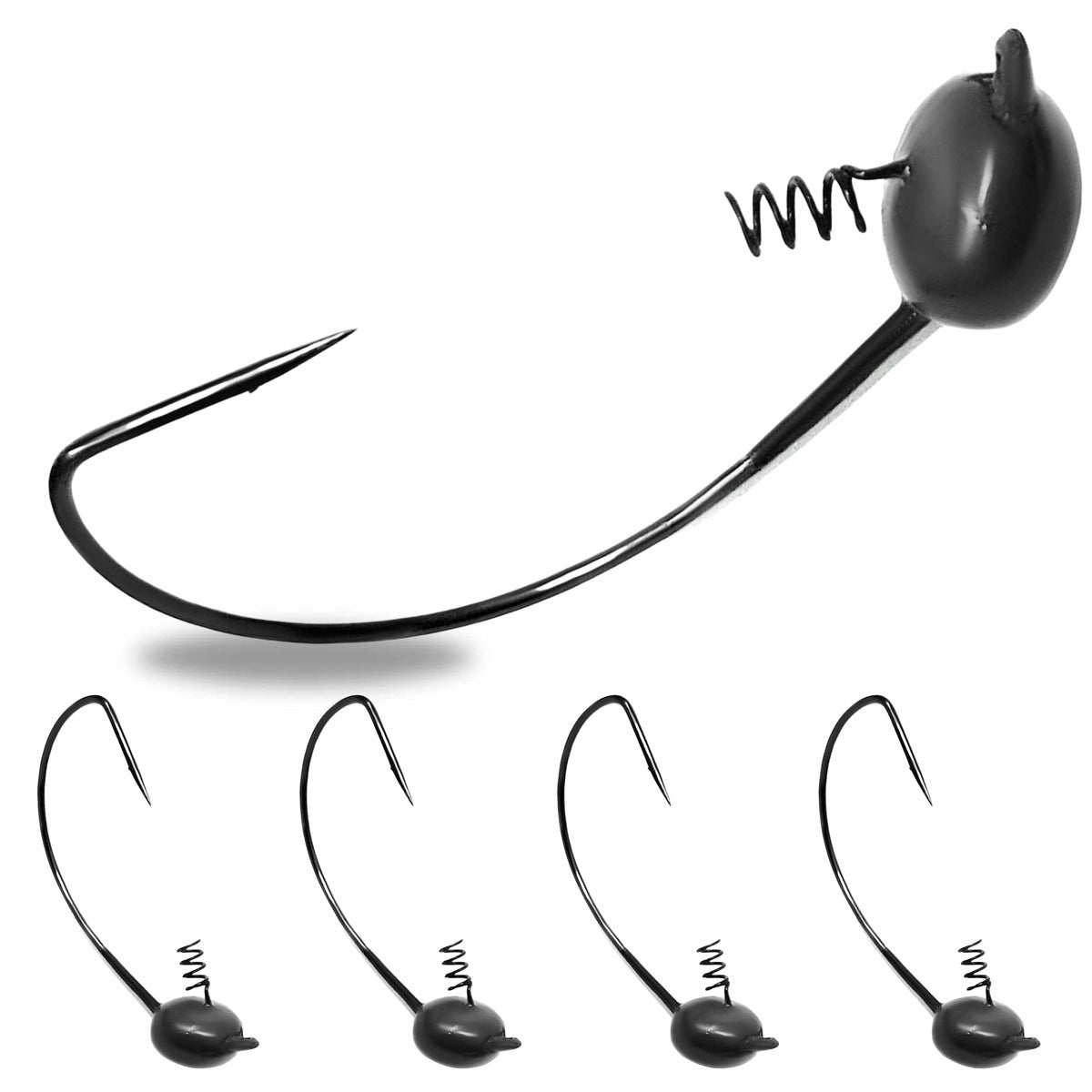 Jig Head Reaction Tackle Tungsten Shaky Head Jigs – 5 Pack Reaction Tackle Tungsten Shaky Head Jigs – Pescador Fishing Supply