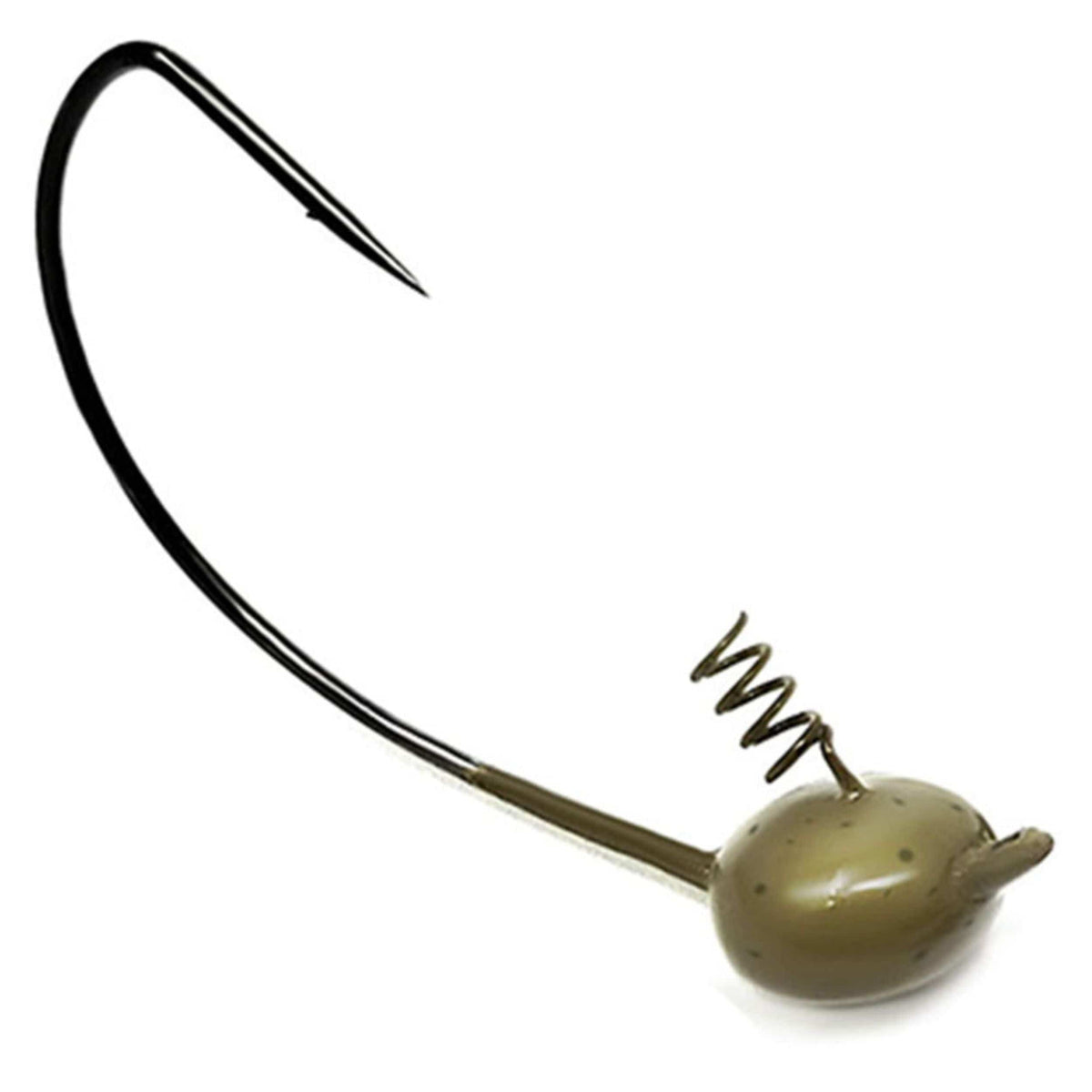 Jig Head Reaction Tackle Tungsten Shaky Head Jigs – 5 Pack Green Pumpkin- EWG / 1/16 oz Reaction Tackle Tungsten Shaky Head Jigs – Pescador Fishing Supply