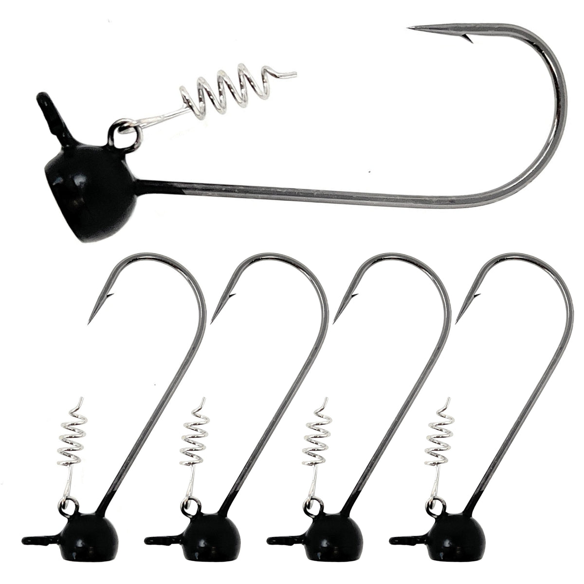 Jig Head Reaction Tackle Tungsten Stand Up Shaky Head Jigs – 5 Pack Reaction Tackle Tungsten Shaky Head Jigs – Pescador Fishing Supply