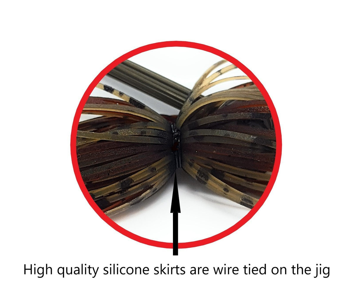 Fishing Lures Reaction Tackle Tungsten Swim Jigs (2-Pack) Reaction Tackle Tungsten Swim Jigs – Pescador Fishing Supply