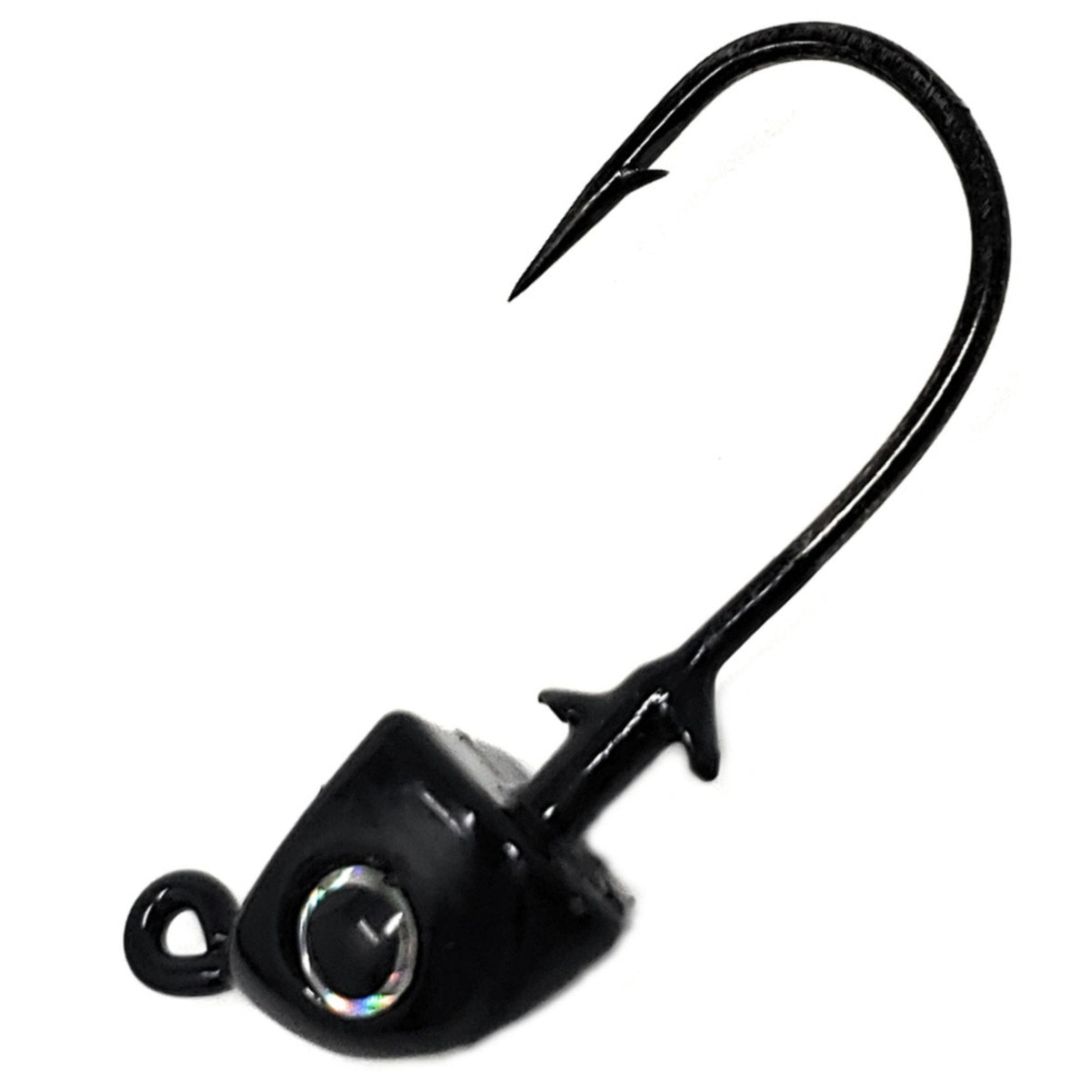 Jig Head Reaction Tackle Tungsten Swimbait Jig Heads – 5 Pack Black / 1/8 oz (5-Pack) Reaction Tackle Tungsten Swimbait Jig Heads – Pescador Fishing Supply