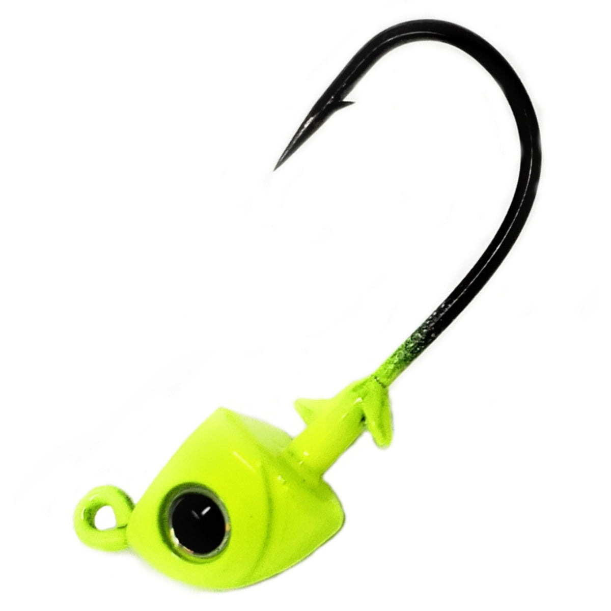 Jig Head Reaction Tackle Tungsten Swimbait Jig Heads – 5 Pack Chartreuse / 1/8 oz (5-Pack) Reaction Tackle Tungsten Swimbait Jig Heads – Pescador Fishing Supply