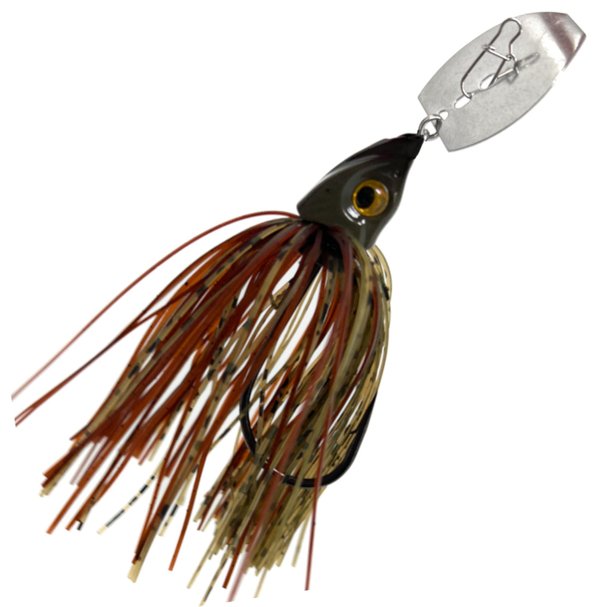 Bladed Jigs Reaction Tackle Tungsten Vibrating Bladed Swim Jigs (2-Pack) Dark Pumpkin/brown / 3/8 oz (2-pack) Reaction Tackle Bladed Swim Jigs (2-Pack) – Pescador Fishing Supply