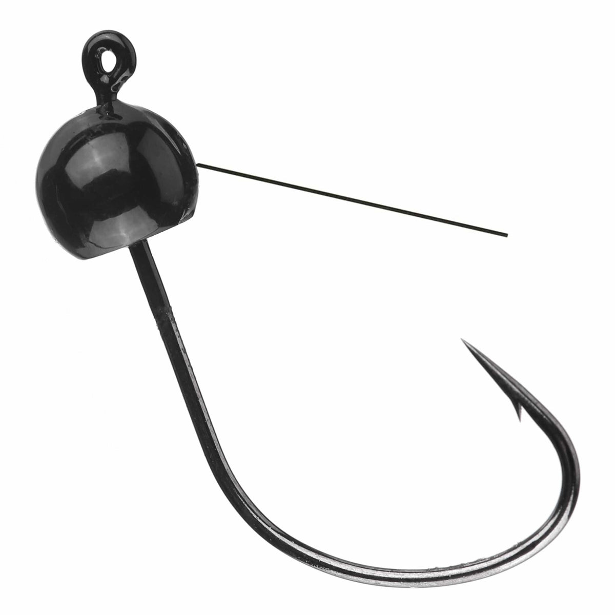 Jig Head Reaction Tackle Tungsten Wacky Jig Heads – 5 Pack Black (weedless) / 1/16 oz Reaction Tackle Tungsten Wacky Jig Heads – Pescador Fishing Supply