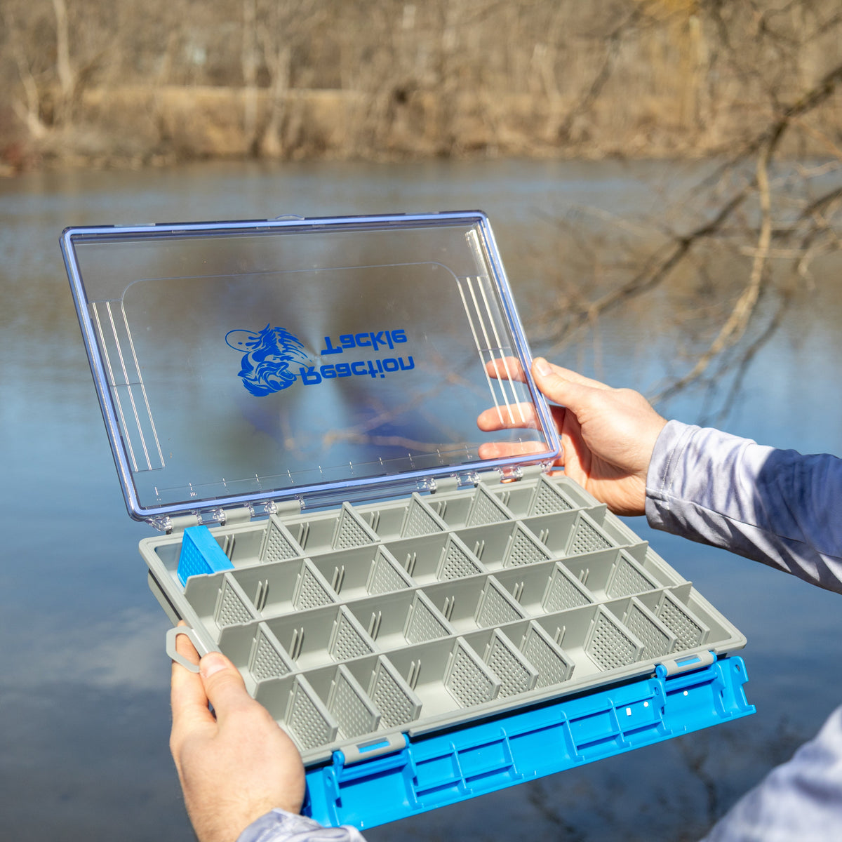 Tackle Boxes Reaction Tackle Ultra Elite Water Resistant Tackle Tray Reaction Tackle Ultra Elite Tackle Tray – Pescador Fishing Supply