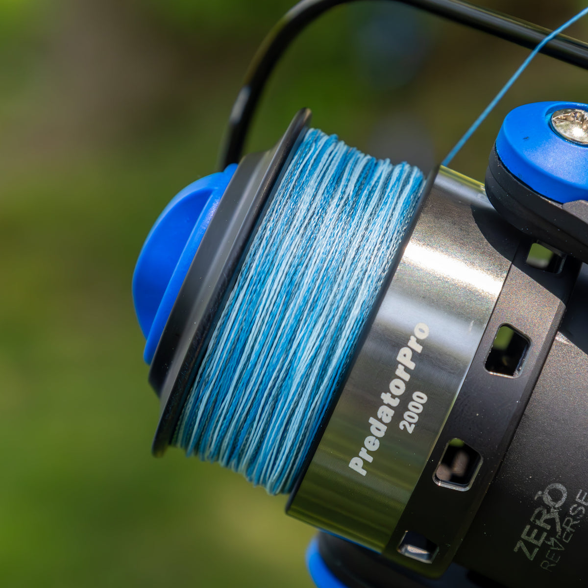 Braided Fishing Line Reaction Tackle USA-Braided X8 Fishing Line USA-Braided X8 Line - Blue Camo & Green – Pescador Fishing Supply