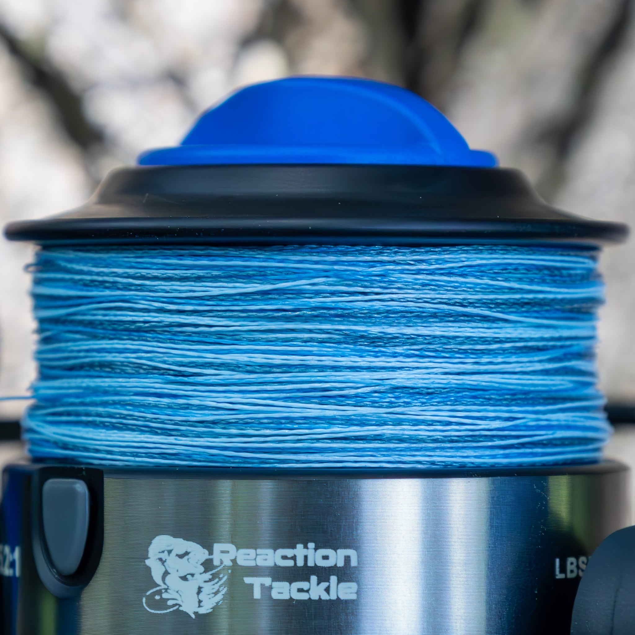Reaction Tackle BRAIDED IN THE USA Fishing Line- X8 - X8 BLUE CAMO / 10LB / 150 yards Reaction Tackle BRAIDED IN THE USA Fishing Line- X8 - X8 BLUE CAMO / 10LB / 150 yards