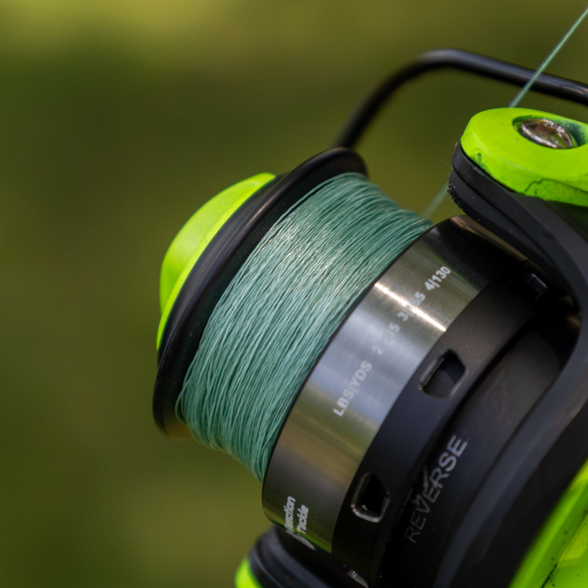 Braided Fishing Line Reaction Tackle USA-Braided X8 Fishing Line USA-Braided X8 Line - Blue Camo & Green – Pescador Fishing Supply