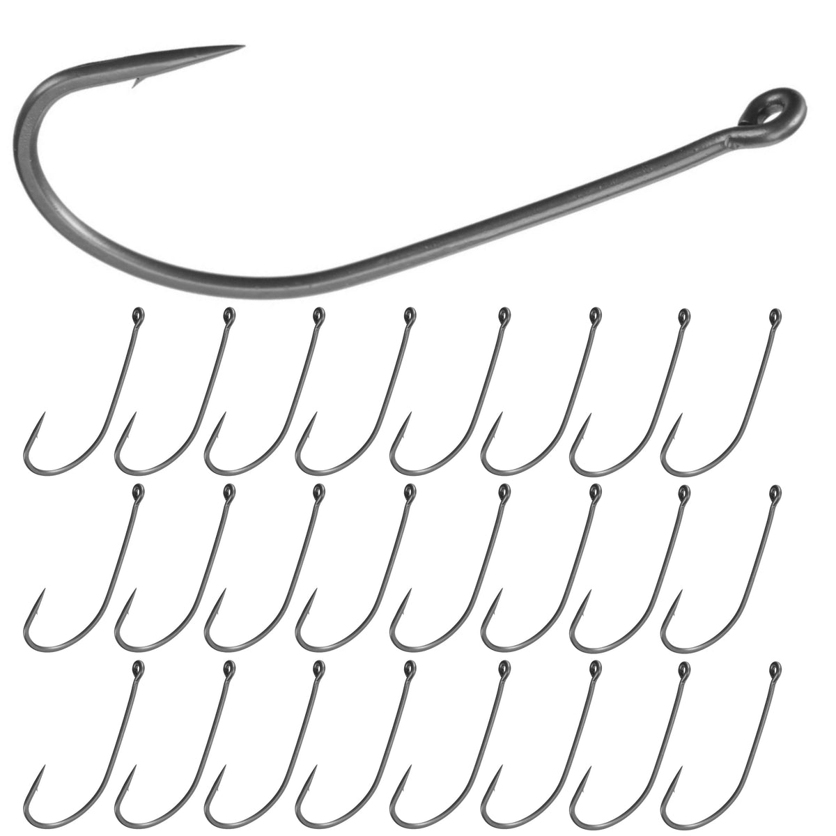 Fish Hooks Reaction Tackle Wacky & Neko Hooks – 25 Pack Reaction Tackle Wacky & Neko Hooks  – Pescador Fishing Supply