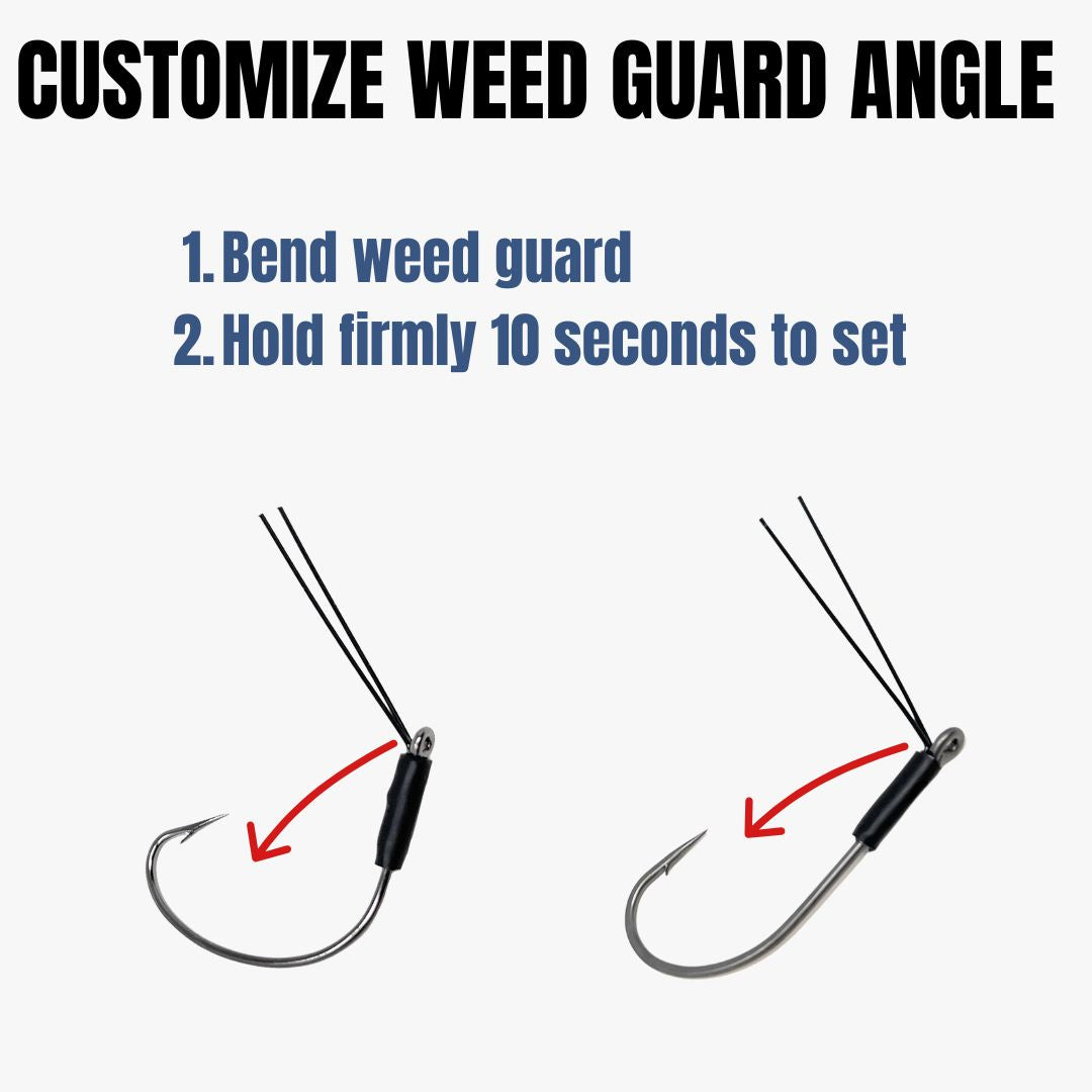 Fish Hooks Reaction Tackle Wide Gap Wacky Hooks 25-Pack – Weedless Options Reaction Tackle Wide Gap Wacky Hooks – Pescador Fishing Supply  