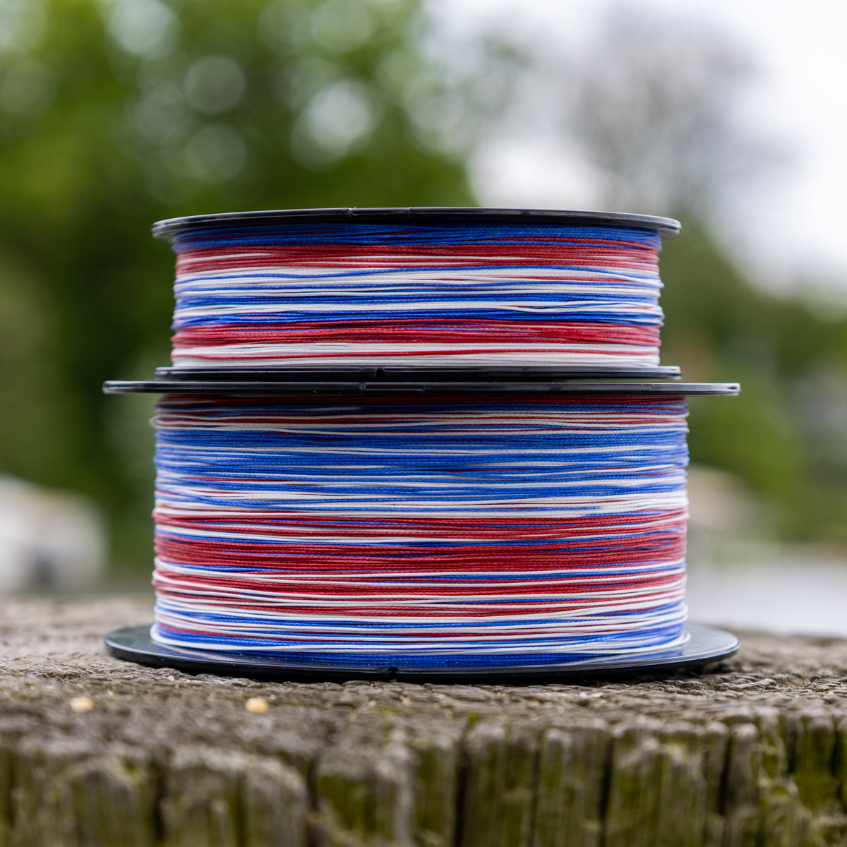 Braided Fishing Line Reaction Tackle X8 Braided Fishing Line – USA Camo Reaction Tackle X8 USA Camo Braided Line – Pescador Fishing Supply