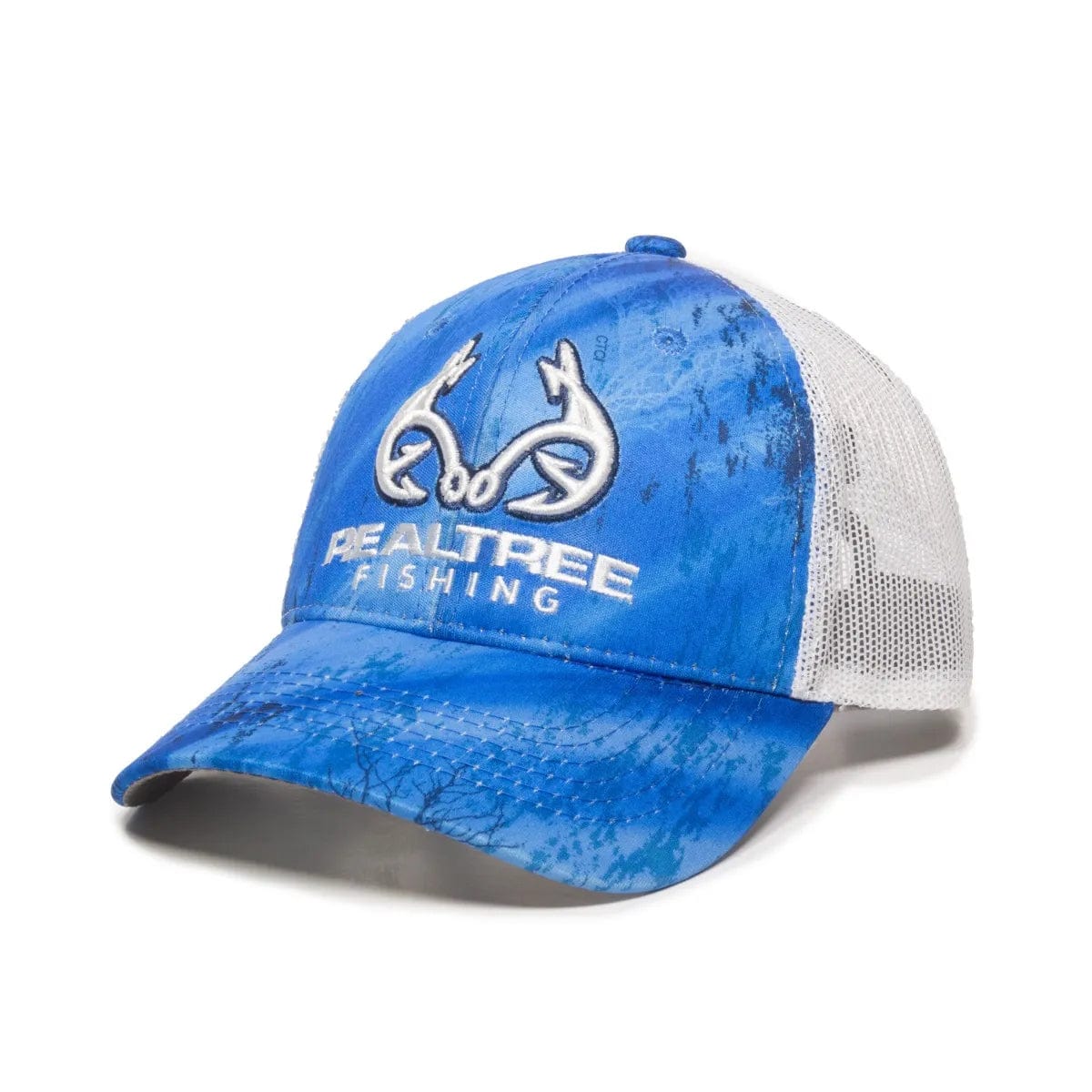 Accessories &amp; Gear Realtree Fishing Mesh Back Cap Blue Realtree Fishing Mesh Back Cap | Pescador Fishing Supply