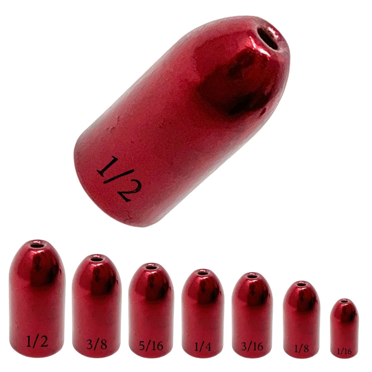 Reaction Tackle Tungsten Worm Weights / Bullet Sinkers