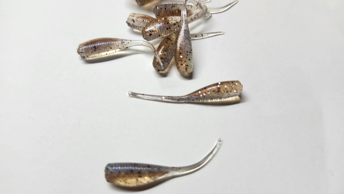 Crappie Man Jigs micro minnow panfish soft plastic