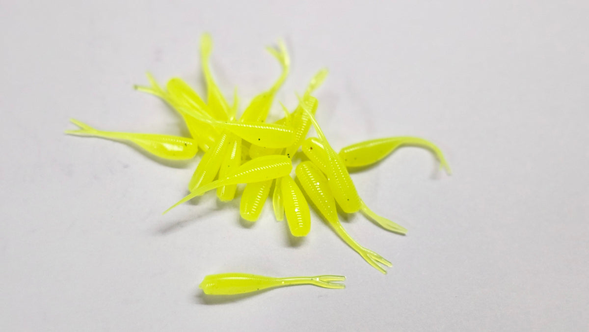 Crappie Man Jigs micro minnow panfish soft plastic