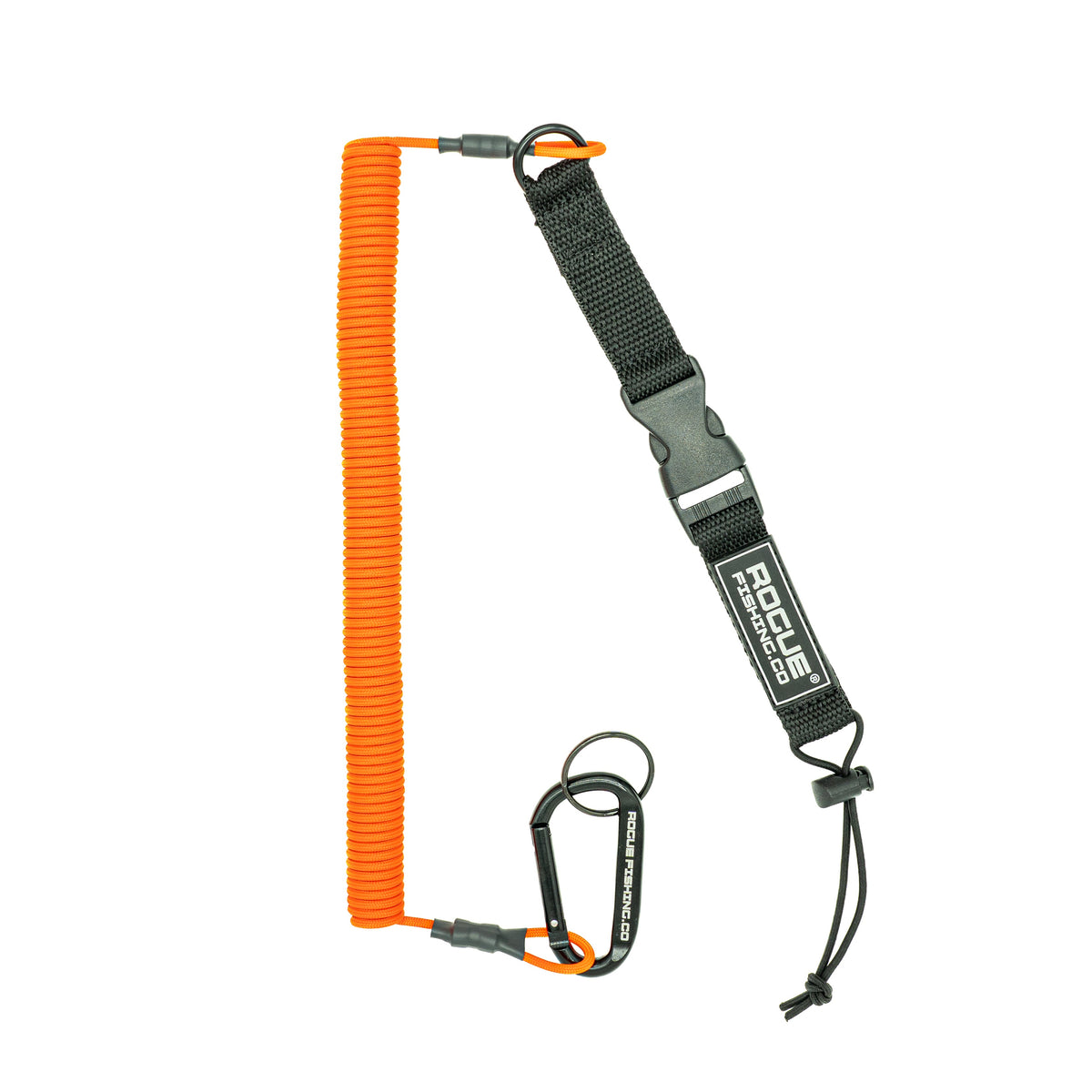 Gear Tethers Rogue Fishing Co. The Defender™ Rod & Paddle Leash Hi-Vis Orange The Defender™ Rod & Paddle Leash - Pescador Fishing Supply