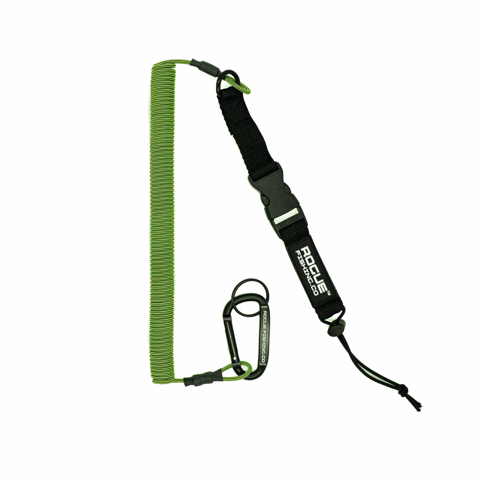Gear Tethers Rogue Fishing Co. The Defender™ Rod & Paddle Leash Green The Defender™ Rod & Paddle Leash - Pescador Fishing Supply