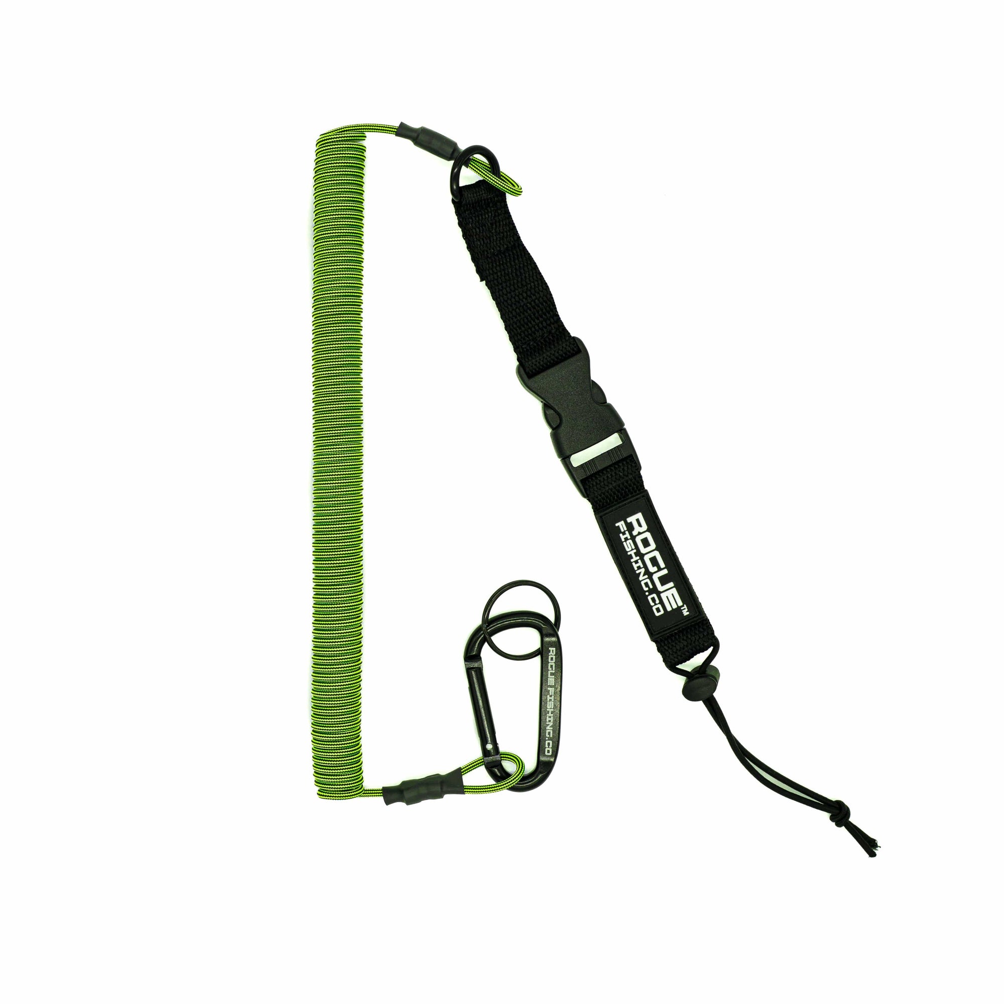 Gear Tethers Rogue Fishing Co. The Defender™ Rod & Paddle Leash Green The Defender™ Rod & Paddle Leash - Pescador Fishing Supply