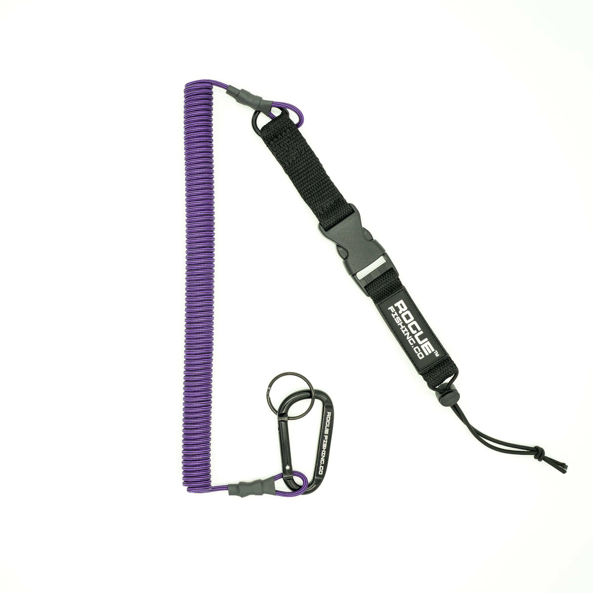 Gear Tethers Rogue Fishing Co. The Defender™ Rod & Paddle Leash Purple The Defender™ Rod & Paddle Leash - Pescador Fishing Supply