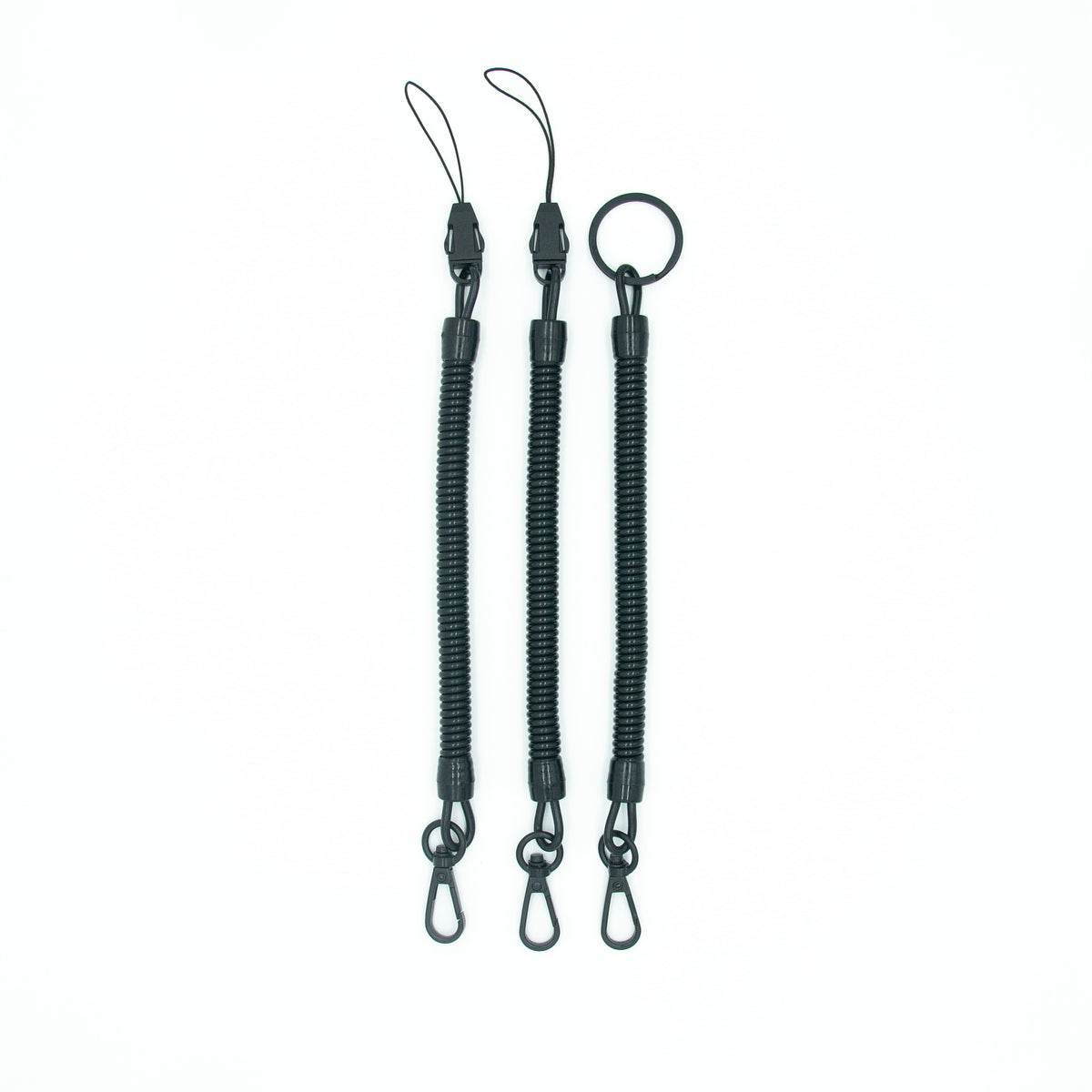 Gear Tethers Rogue Fishing Co. The Guardian™ Micro Series Leash 3-pack Quick Connect x2; Split Ring x1 The Guardian™ Micro Series Leash - Pescador Fishing Supply