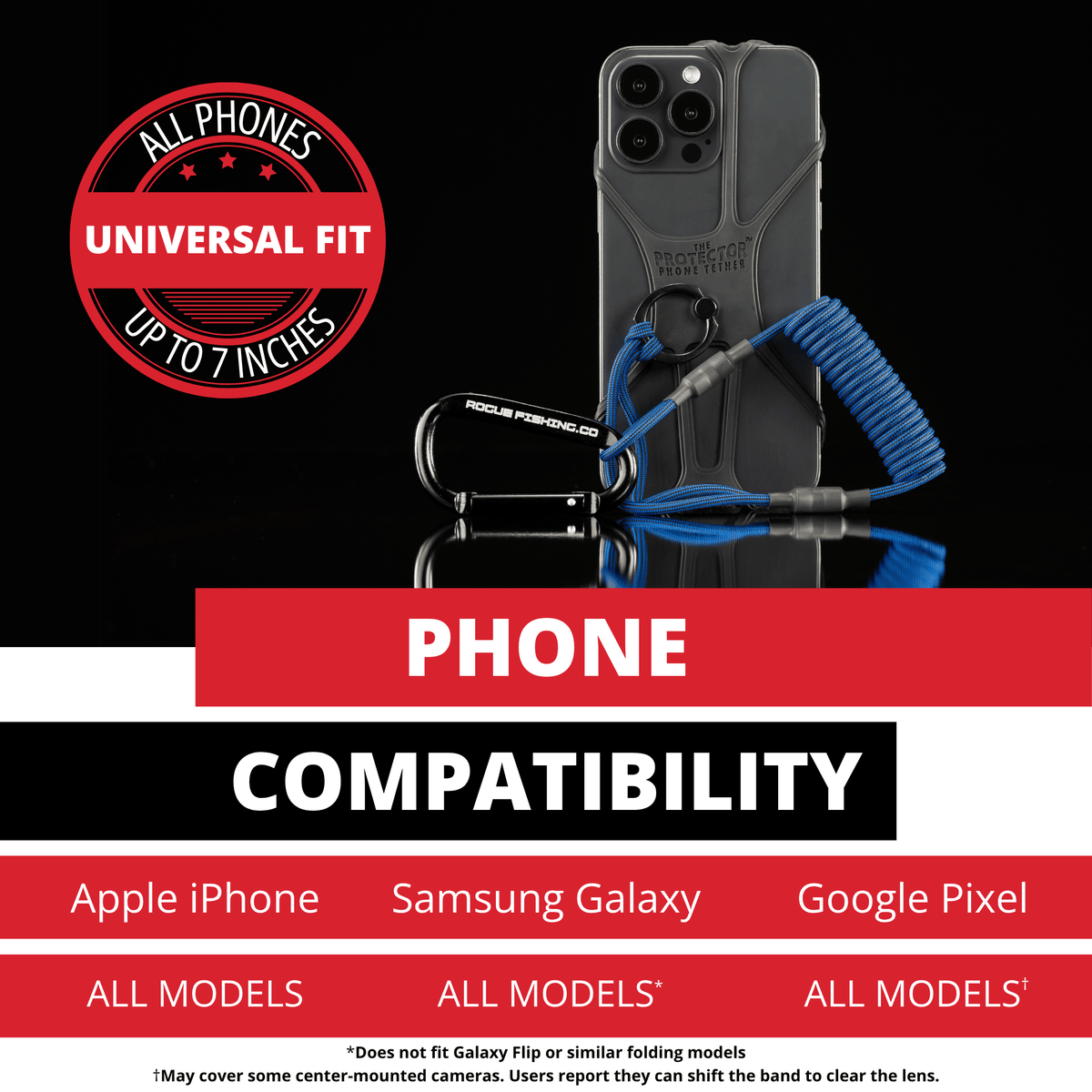 Gear Tethers Rogue Fishing Co. The Protector™ Phone Tether XD The Protector™ Phone Tether XD - Pescador Fishing Supply