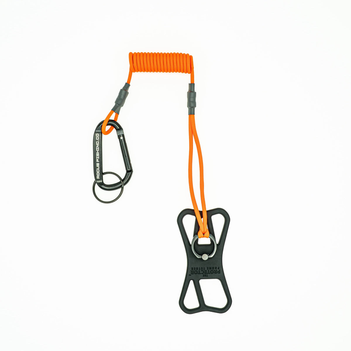 Gear Tethers Rogue Fishing Co. The Protector™ Phone Tether XD Hi-Vis Orange The Protector™ Phone Tether XD - Pescador Fishing Supply