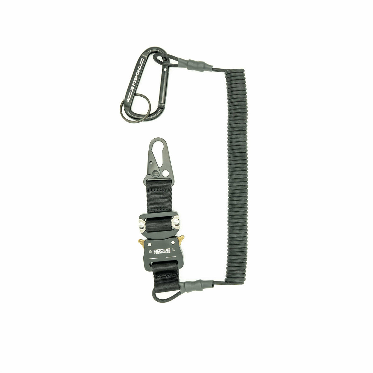 Gear Tethers Rogue Fishing Co. The Titan™ Board Leash Black The Titan™ Board Leash - Pescador Fishing Supply