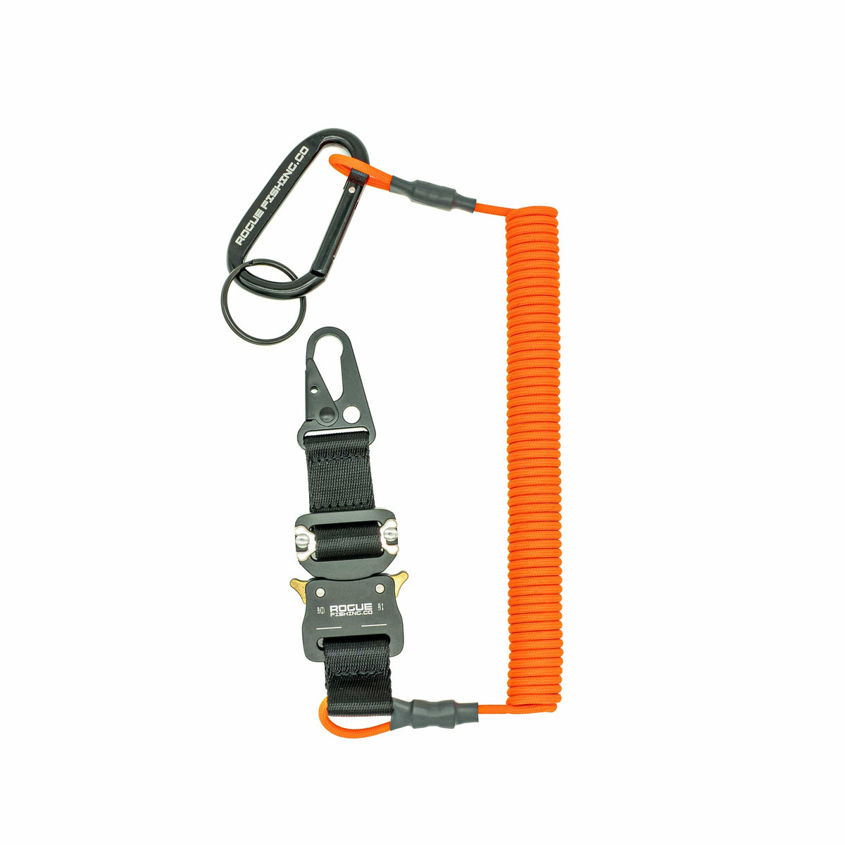 Gear Tethers Rogue Fishing Co. The Titan™ Board Leash Hi-Vis Orange The Titan™ Board Leash - Pescador Fishing Supply