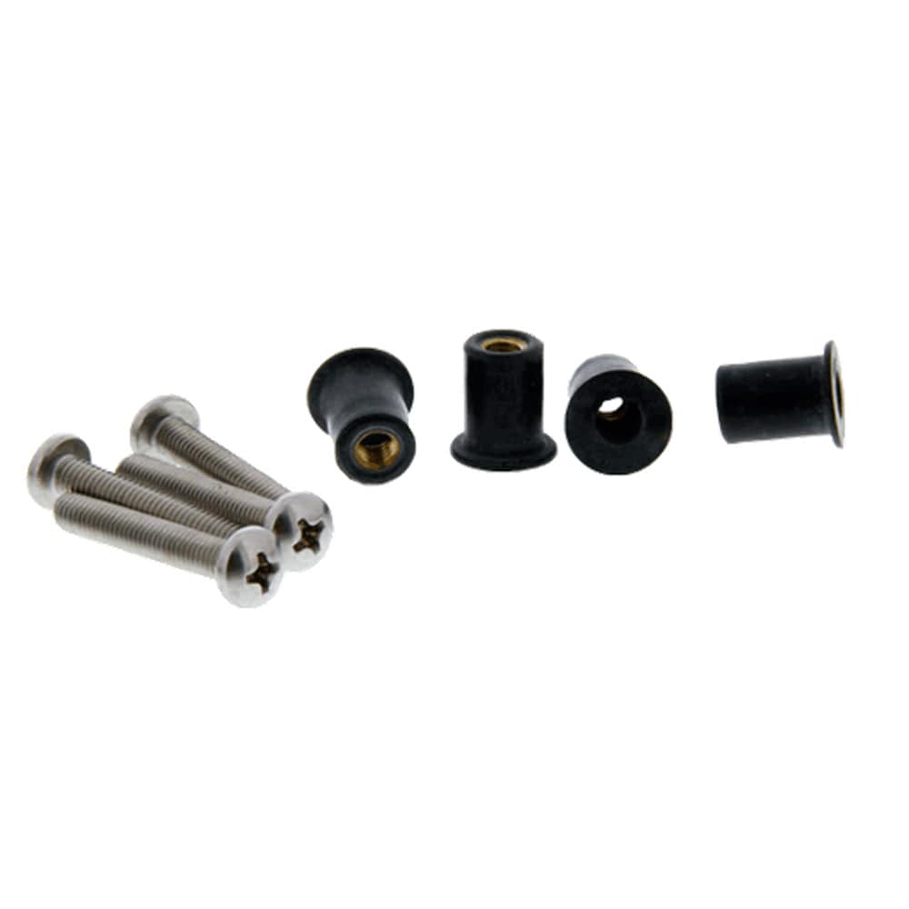 Kayak Accessories Scotty 133-16 Well Nut Mounting Kit - 16 Pack