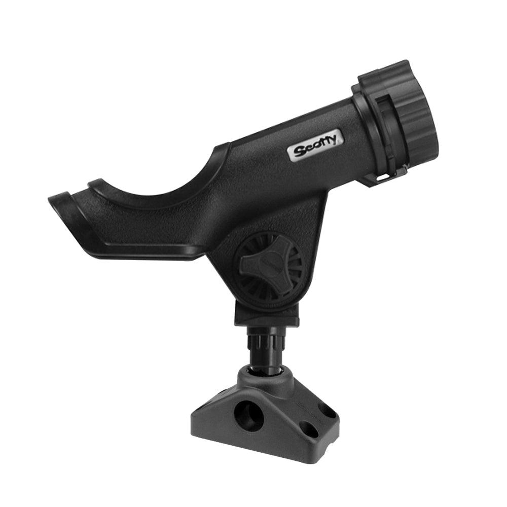 Rod Holders Scotty Powerlock Rod Holder Black w/241 Side/Deck Mount Scotty Powerlock Rod Holder Black w/241 Side/Deck Mount