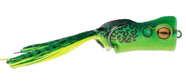 Baits Scum Frog Painted Trophy Series Popper Bullfrog Scum Frog Painted Trophy Series Popper | Pescador Fishing Supply