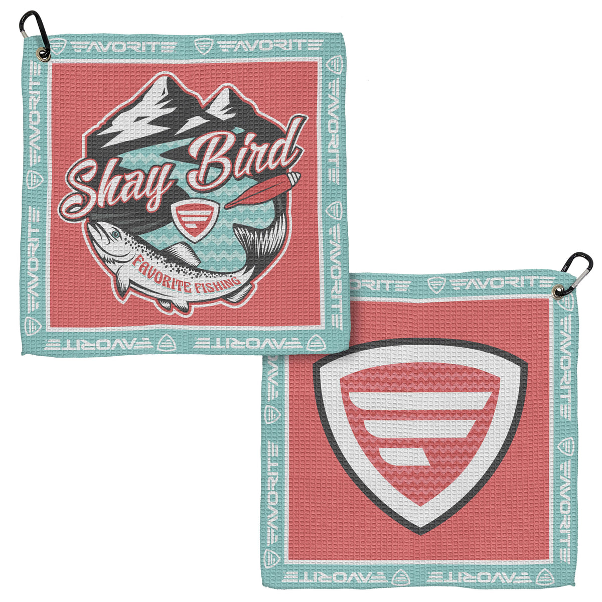 durable fishing towel for hands-free use