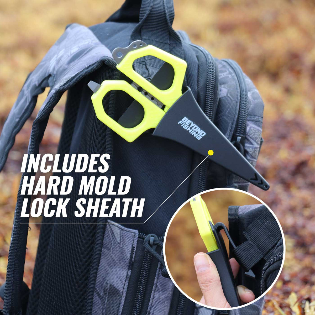 Beyond Fishing 6.5&quot; Pro Shears – Premium Braid Cutting Scissors
