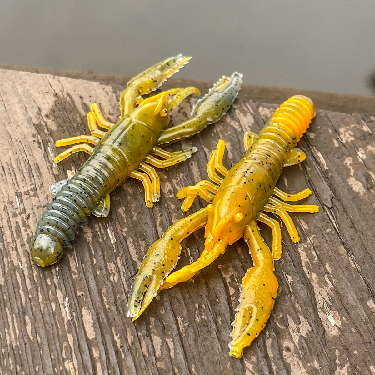 soft plastic Sidewinder (Creature) 3" - 10 Count 3 inch / Orange Swirl Sidewinder (Creature) 3" - 10 Count