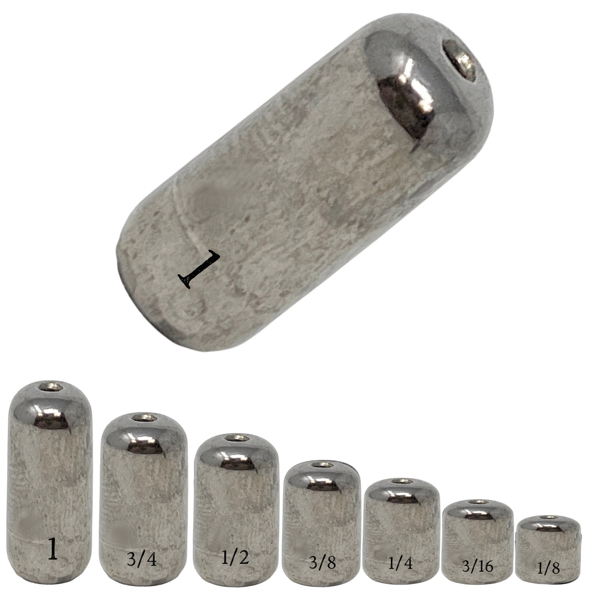 Reaction Tackle 97% Tungsten Barrel Weights – Carolina Rig Sinker