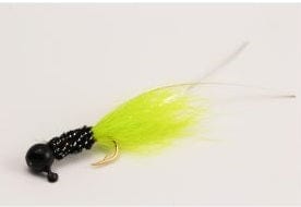 Baits Slater Original Jig Black Black Chartreuse / 1/32 oz / 12 Slater Original Jig - Pescador Fishing Supply