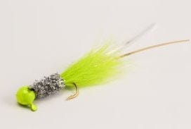 Baits Slater Original Jig Chartreuse Silver Chartreuse / 1/8 oz / 12 Slater Original Jig - Pescador Fishing Supply