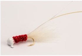 Baits Slater Original Jig White Red White / 1/16 oz / 3 Slater Original Jig - Pescador Fishing Supply