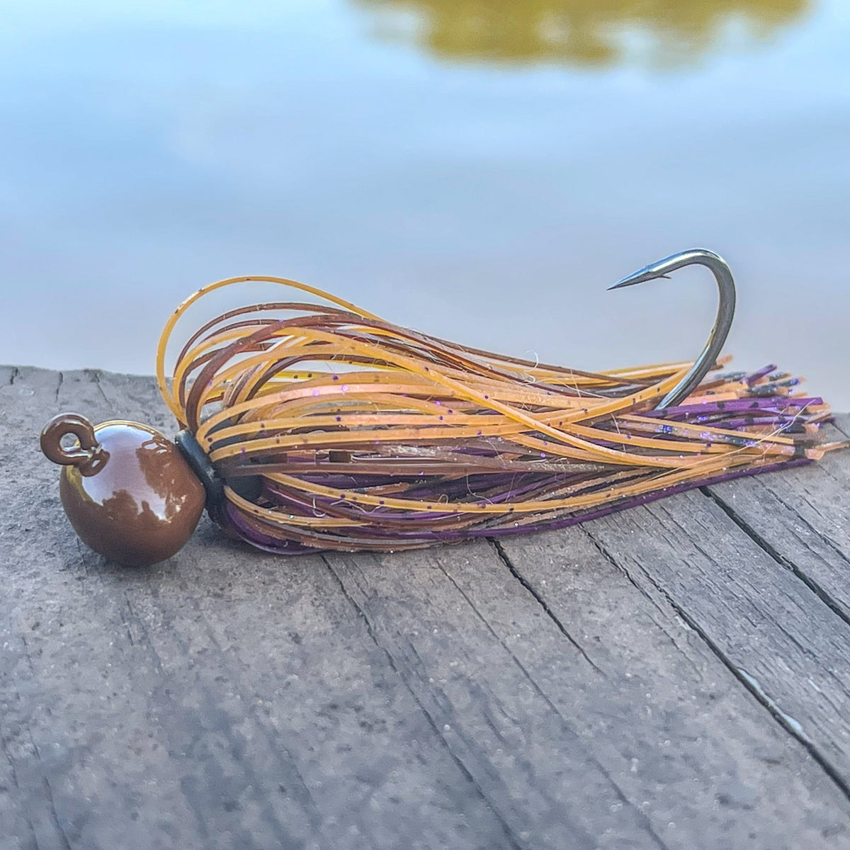 Snagless Football Jig 3/8 oz. / PB&J Snagless Football Jig