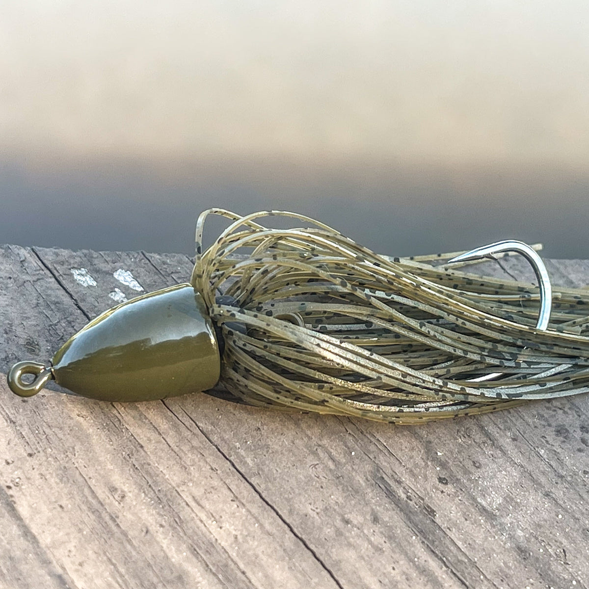 Snagless Punch Jig 3/4 oz. / Green Pumpkin Snagless Punch Jig