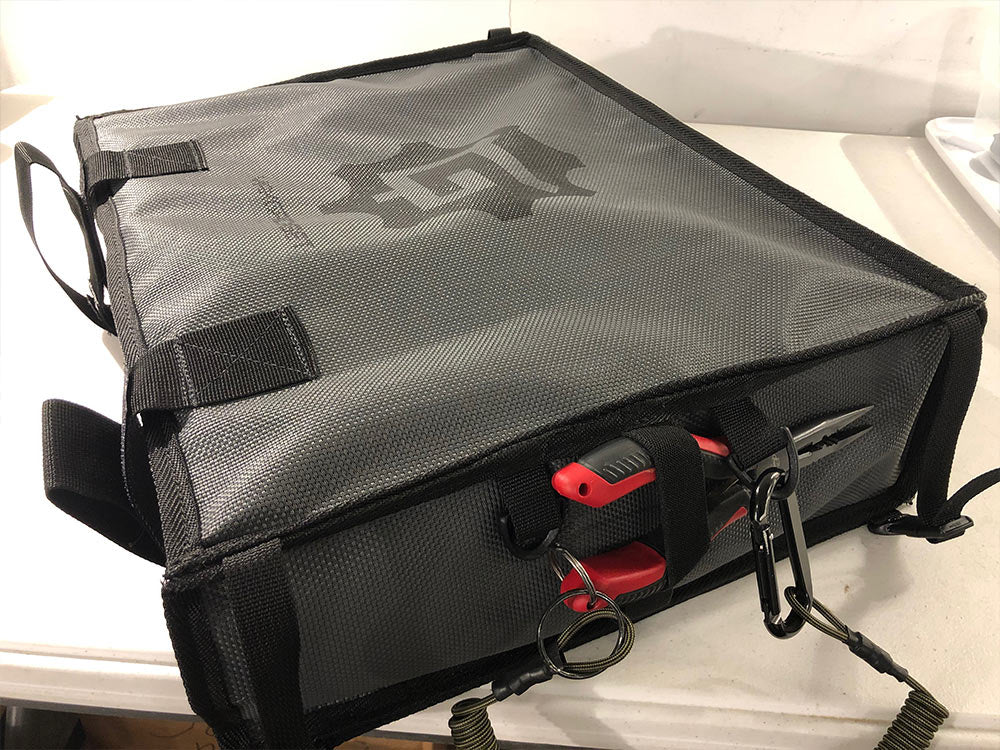 YakGadget QuadBox™ Flex Under Seat Kayak Storage System