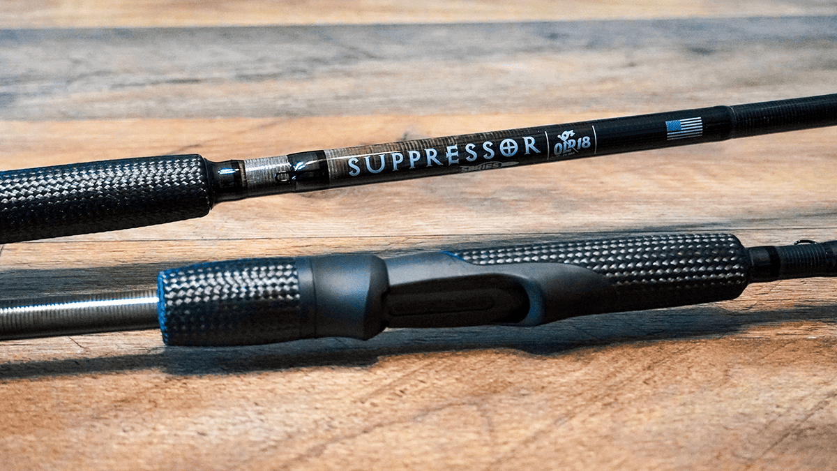 OLD 18 Suppressor 7'0" Ultra Light Spinning Rod Mod-Fast