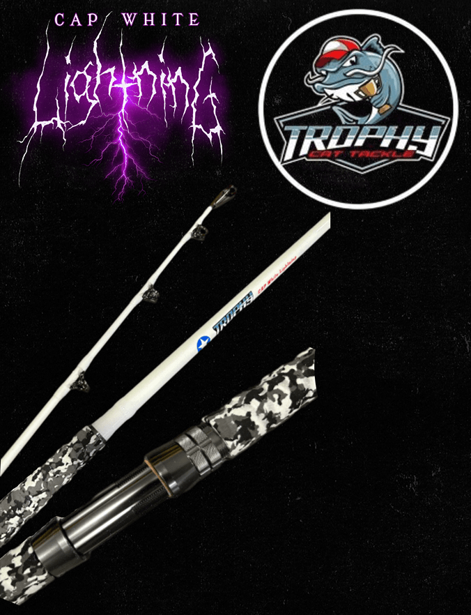 Rods Spinning CAP White Lightning Catfish Rod Spinning CAP White Lightning Catfish Rod