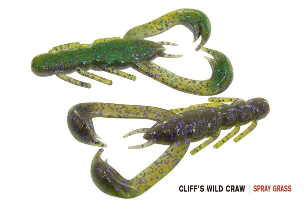 V & M Baits Cliff's Wild Craw - J-Claw Flipping Trailer