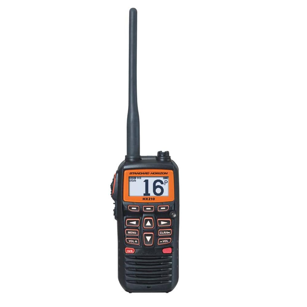 Kayak Accessories Standard Horizon HX210 Floating Handheld VHF Radio