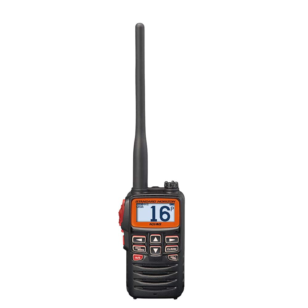 Communication Standard Horizon HX40 Handheld Ultra Compact Marine VHF Radio
